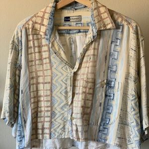 Cropped Vacation Blouse